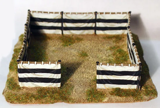 Perry Miniatures SAM50 Maku écran de commandement 11 pièces