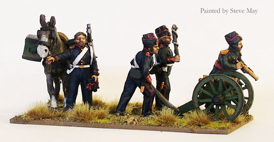 Perry Miniatures Carlist War ISA70 canon montagne figurines métal 28mm
