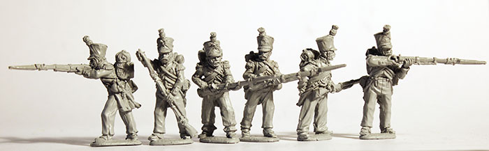 Perry Miniatures Napoleonic FN 162 figurines voltigeurs 28 mm