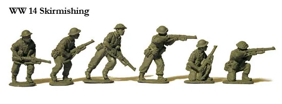 Perry World War 2 WW14 infanterie figurines 28mm BD