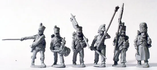 Perry Miniatures Napoleonic FN156 figurines commandement 1812