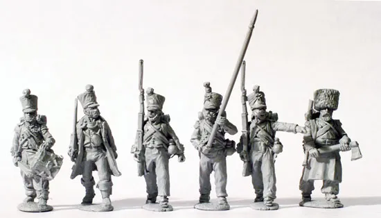 Perry Miniatures Napoleonic FN157 commandement français 1807