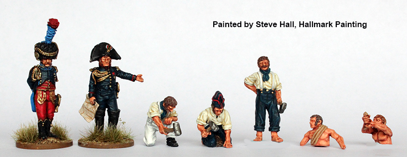Perry Miniatures Napoleonic FN 184 Pontoniers figurines 28mm