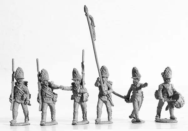 Perry Miniatures AN48 grenadiers allemands commandement figurines
