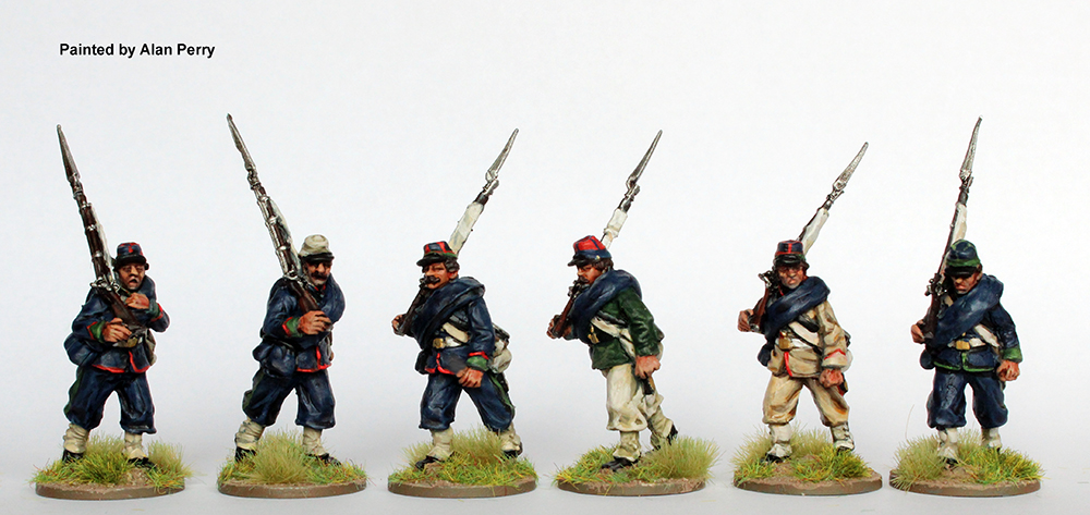 Perry Triple Alliance TA 12 infanterie argentine figurine képi