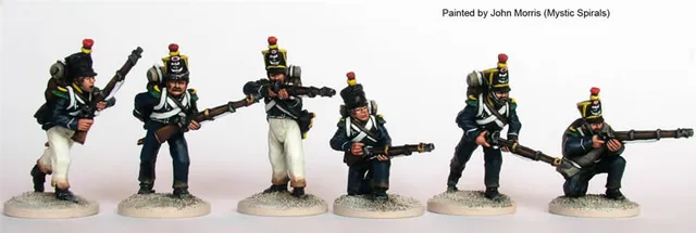 Perry Miniatures Napoleonic FN75 infanterie légère figurines métal