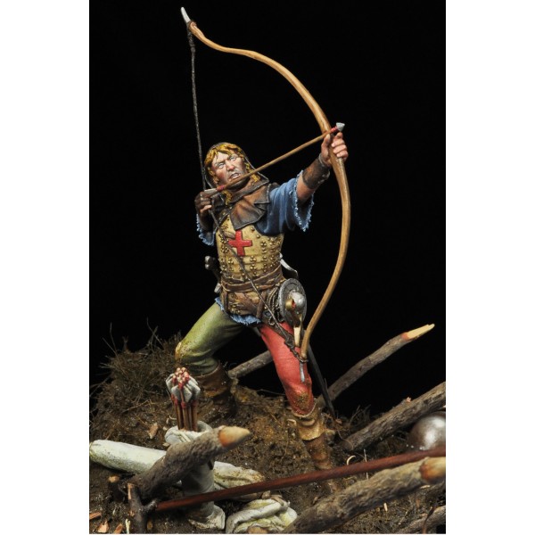 Art Girona Miniatures English Longbowman 1415 figurine