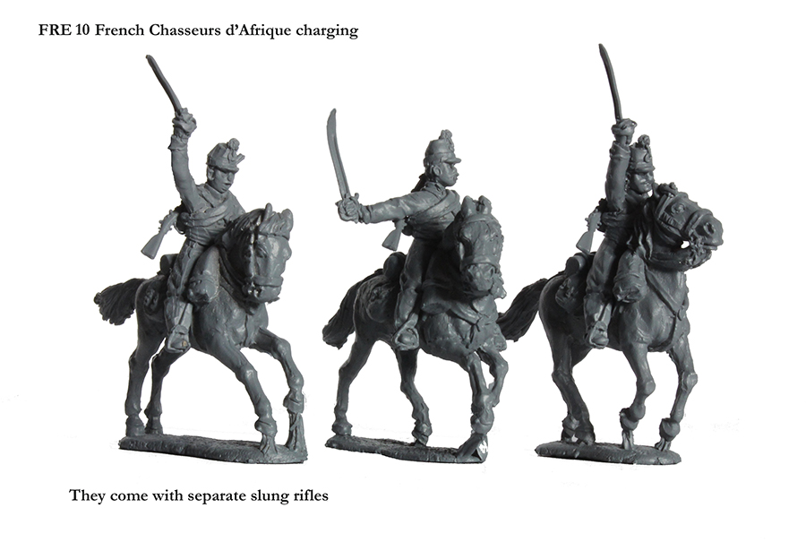 Perry Miniatures FRE10 chasseurs d'Afrique figurine 28mm métal