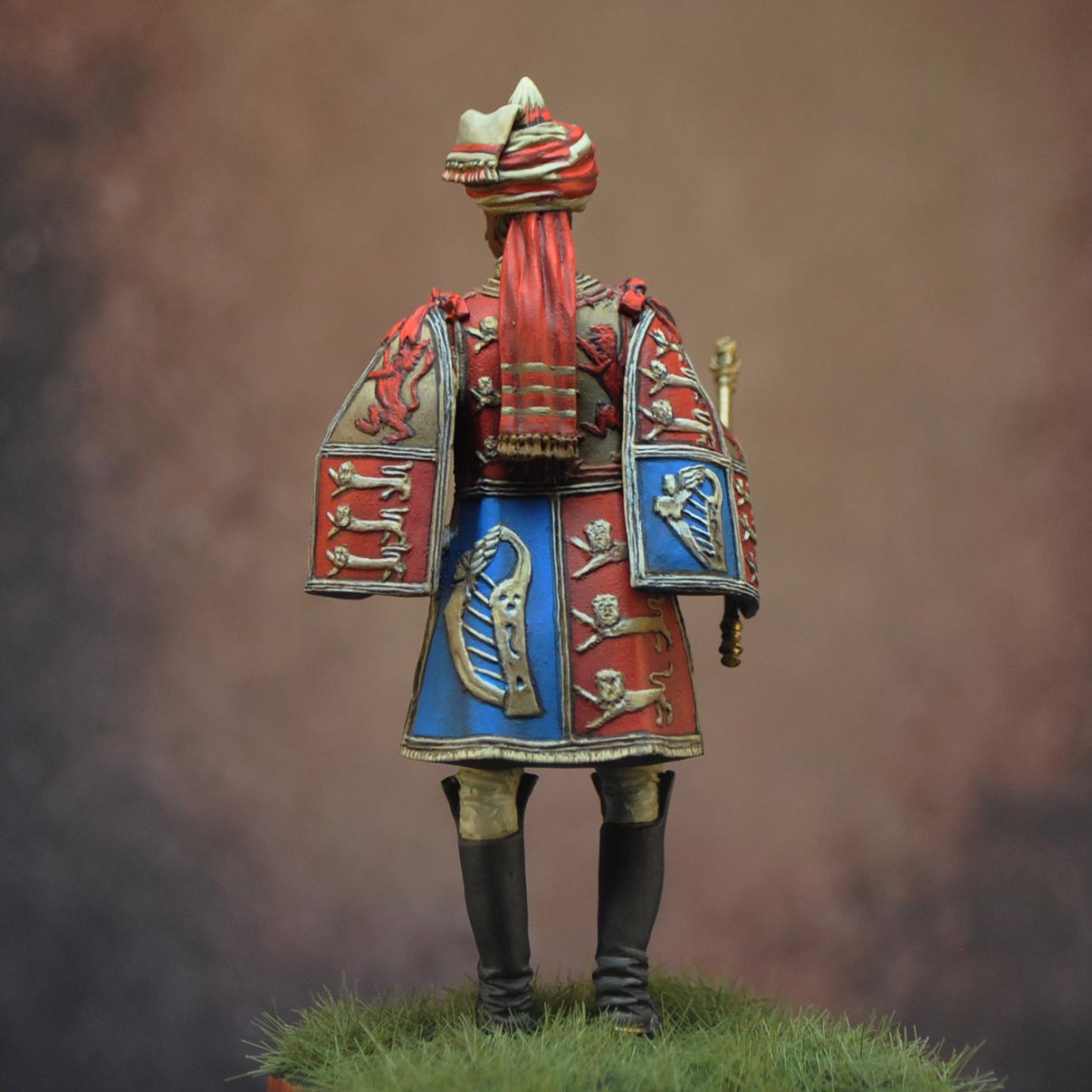 Art Girona 70mm Herald Delhi Durbar 1911 figurine