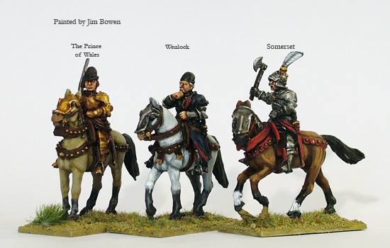 Perry War Roses WR9 commandement figurines 28mm monté