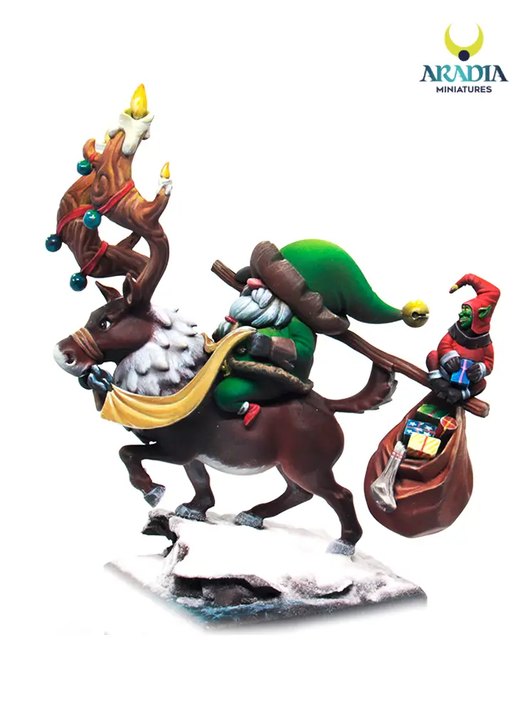 Aradia Classic Fantasy Santa figurine résine 32mm