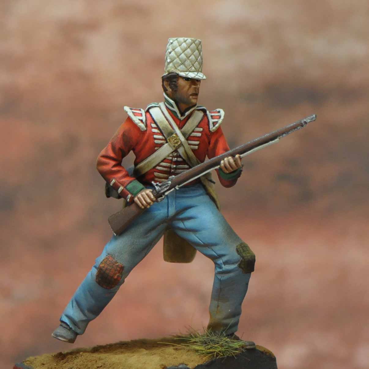 Art Girona International 24th Regiment 1849 figurine 54mm