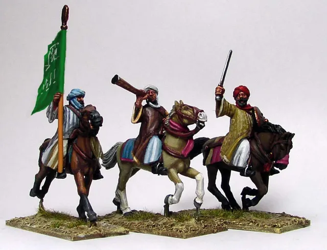 Perry Miniatures Crusades MA15 Bedouin Command figurines 28mm
