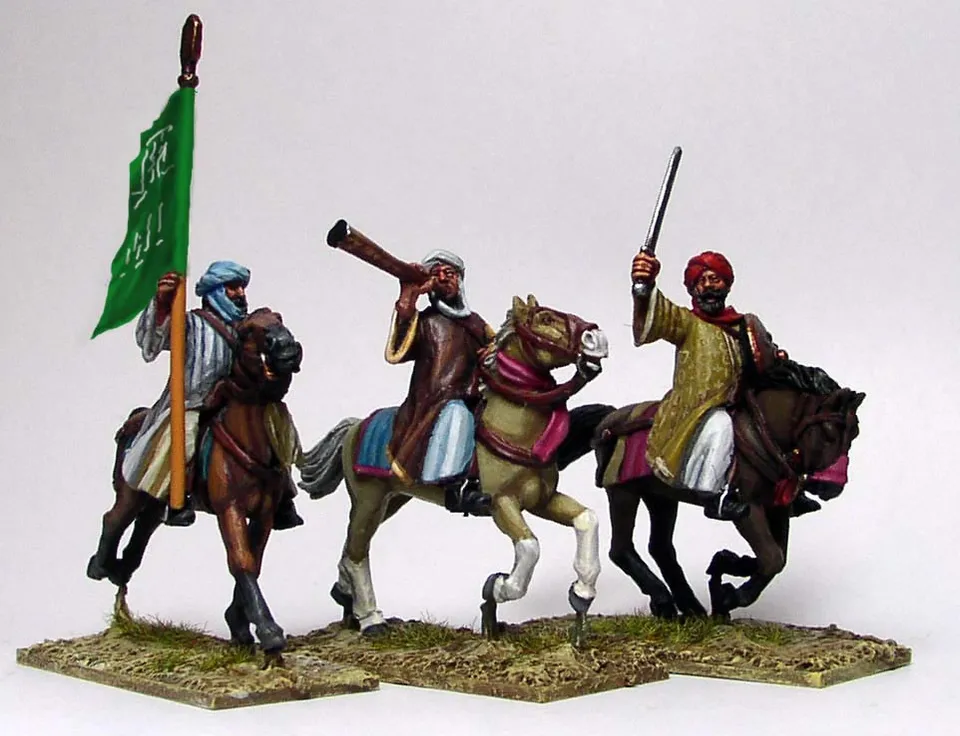 Perry Miniatures Crusades MA15 Bedouin Command figurines 28mm