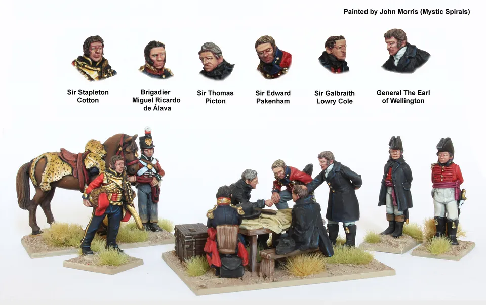 Perry Miniatures Napoleonic BH 150 Wellington figurines 28mm métal