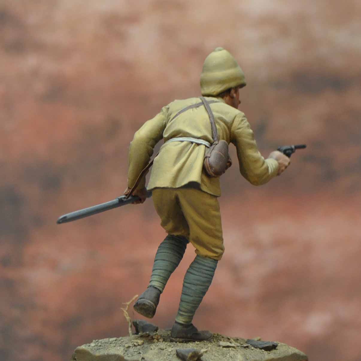 Art Girona Officier 66th Regiment Afghanistan 1880 figurine