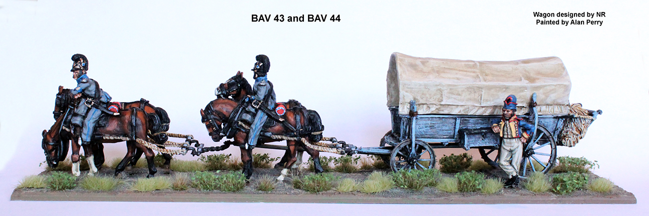 Perry Miniatures Napoleonic BAV 43 chariot de ravitaillement 28mm