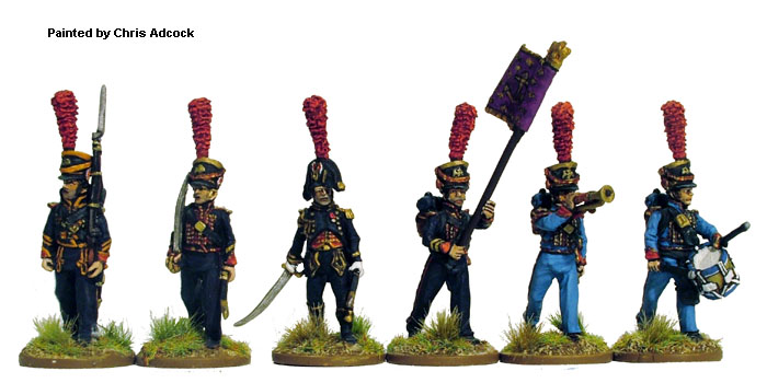 Perry Miniatures Napoleonic FN 152 marins garde figurines métal marche