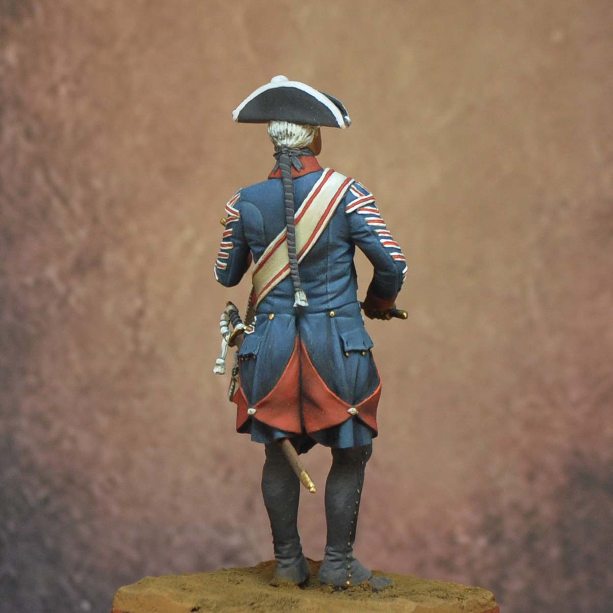 ART GIRONA 70mm Drummer Leib Infantry figurine tambour 1776