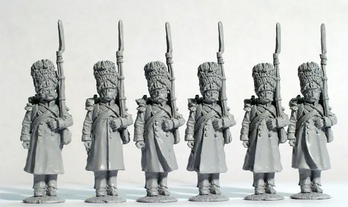 Perry Miniatures Napoleonic FN109 grenadiers garde manteau 28mm