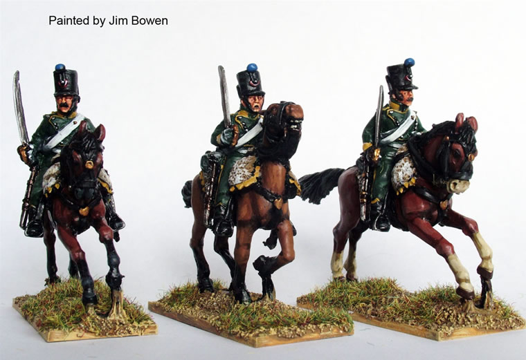Perry Miniatures Napoleonic FN45 chasseurs à cheval figurines 28mm