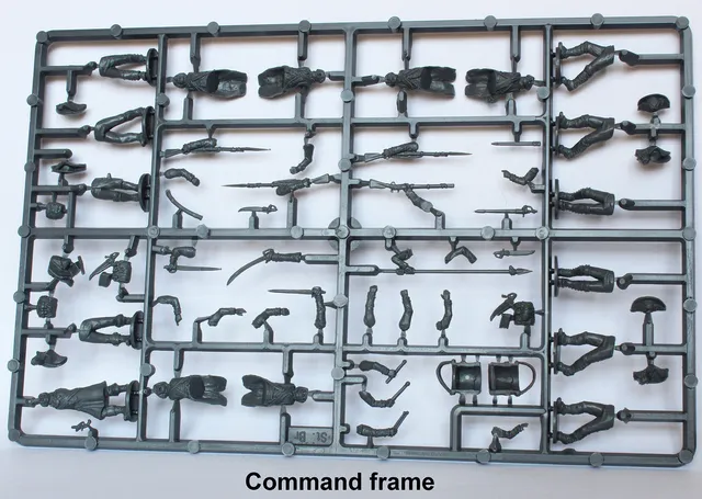 Perry Miniatures B 93 figurines Commandement français révolutionnaire