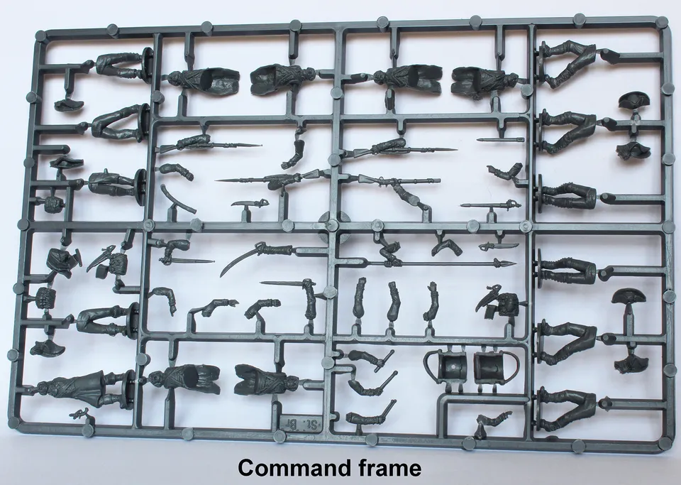 Perry Miniatures B 93 figurines Commandement français révolutionnaire