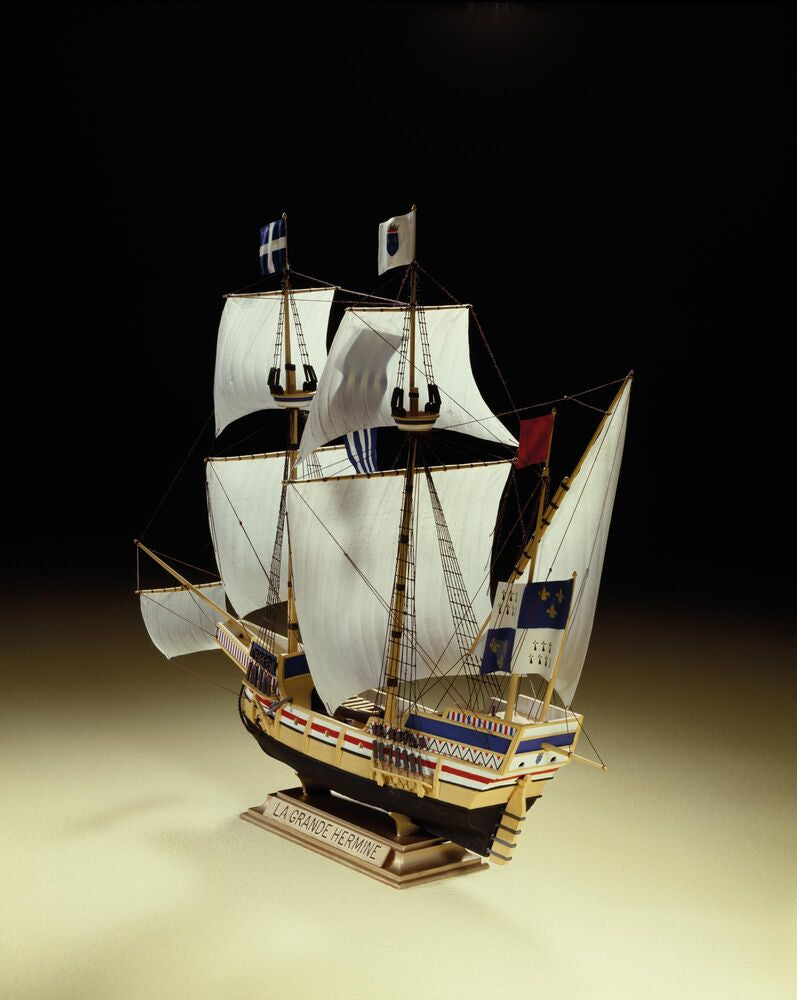 Heller Historical La Grande Hermine maquette bateau 1/150