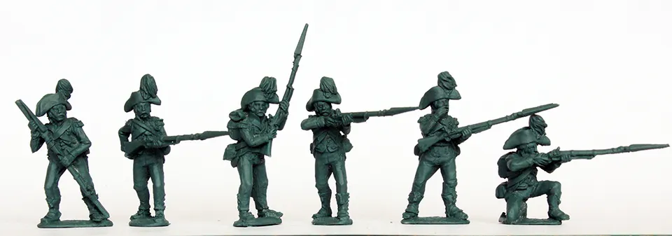 Perry REVF 18 carabiniers infanterie légère figurines métal