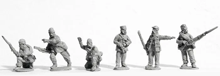 Perry Miniatures BIF 13 Guards figurines métal tirailleurs