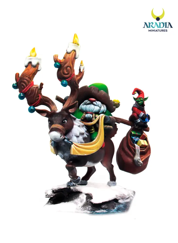 Aradia Classic Fantasy Santa figurine résine 32mm