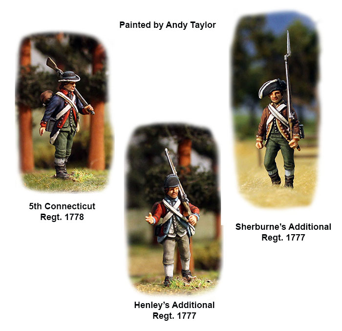 Perry AW 250 Continental Infantry boîte figurines 38 pièces 1776-1783