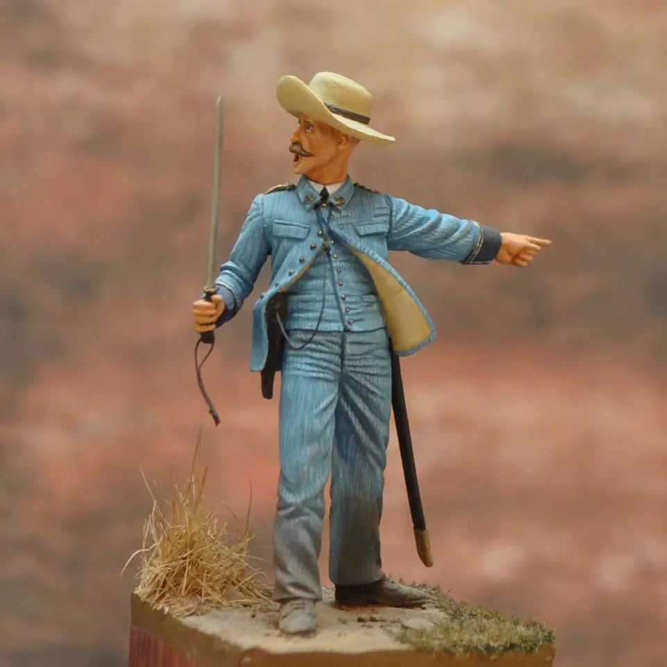 Art Girona Spanish Serie Comandante Cuba 1898 figurine