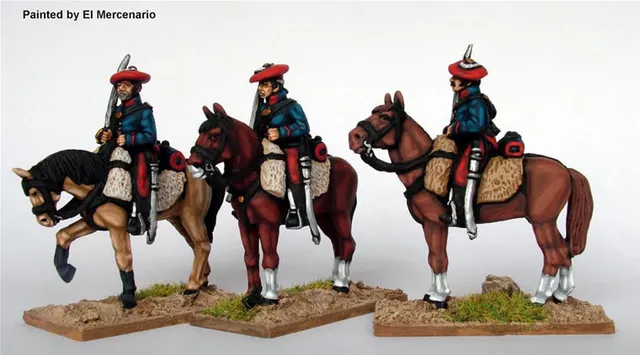 Perry Miniatures Carlist War CAT19 cavalerie sabres figurine métal 28mm