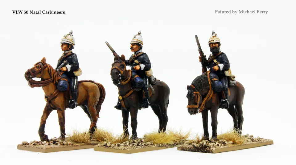 Perry VLW 50 Natal Carbineers éclaireurs 28mm guerre zoulou