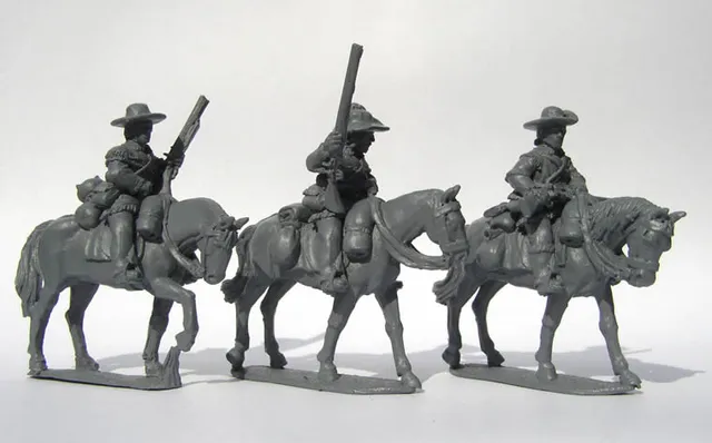 Perry AWI AW36 Riflemen montés figurines 28mm métal