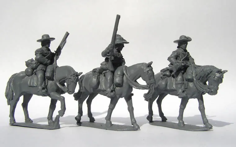 Perry AWI AW36 Riflemen montés figurines 28mm métal
