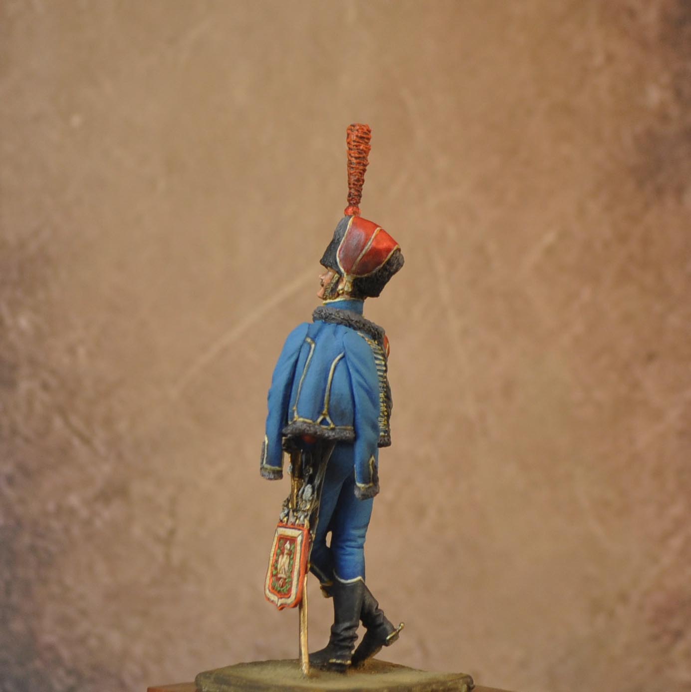 Art Girona General Serie Hussard 9ème figurine Empire