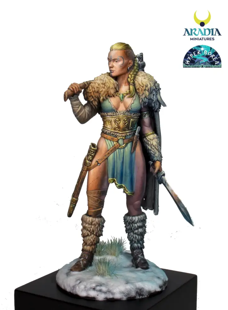 Aradia Hyperborea Thyra figurine résine déesse Hel