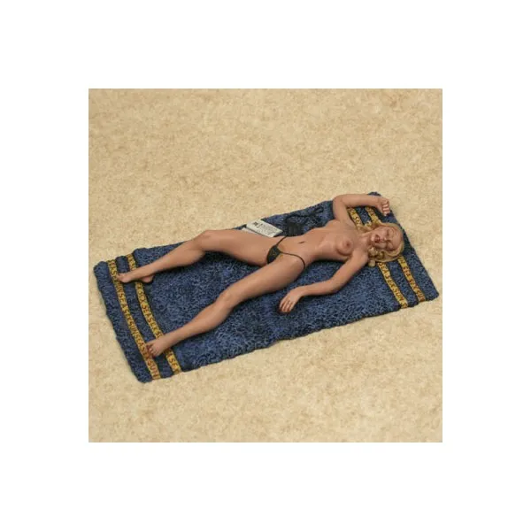 Art Girona Miniatures Bain de soleil figurine civile 54mm