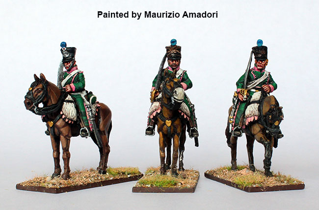 Perry Miniatures Napoleonic FN57 figurine chasseurs à cheval