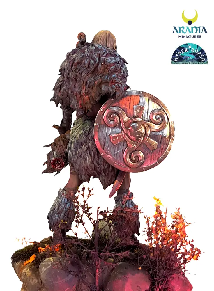 Aradia Minis Hyperborea Triskel figurine résine