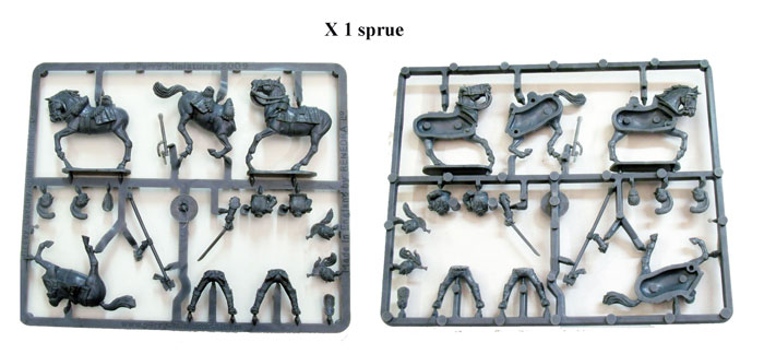 Perry Miniatures B17 Cuirassiers français grappe plastique 1812-1815
