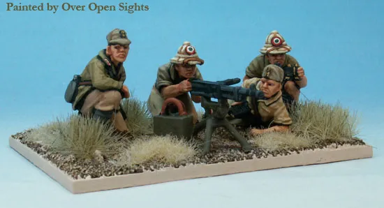 Perry Miniatures World War 2 ITWW 11 figurines Breda 37 italien 28mm