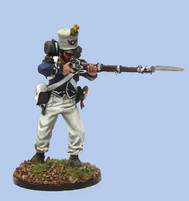 Perry Miniatures 40mm Ranges PE4 Voltigeur figurine qui tire
