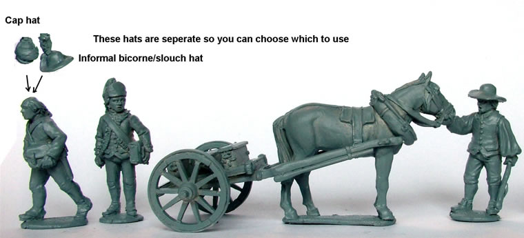 Perry Miniatures AW120 figurines 28mm chariot munitions 3pdr