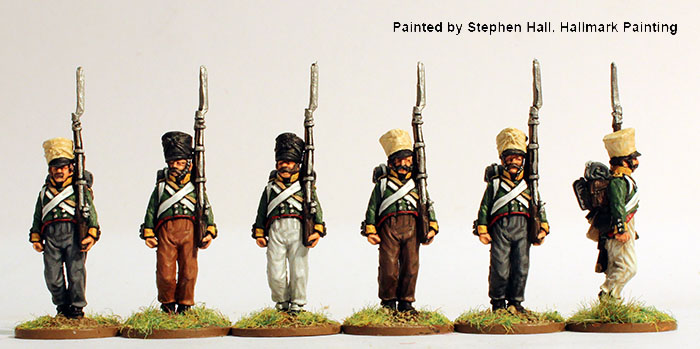 Perry Miniatures NCR12 Saxe-Cobourg figurines 28mm marche