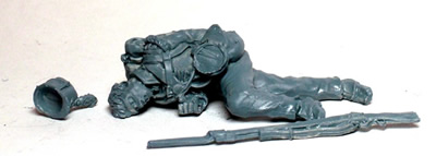 Perry 40mm PE57 fantassin léger britannique mort 40mm