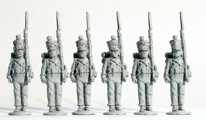 Perry FN78 Fusiliers de ligne au garde-à-vous figurines métal