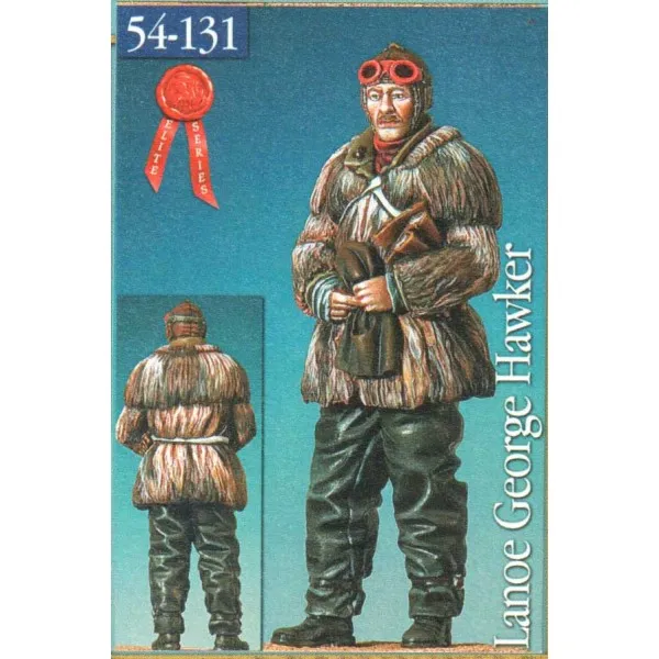Art Girona Miniatures Lanoe Hawker figurine 54 mm aviateur